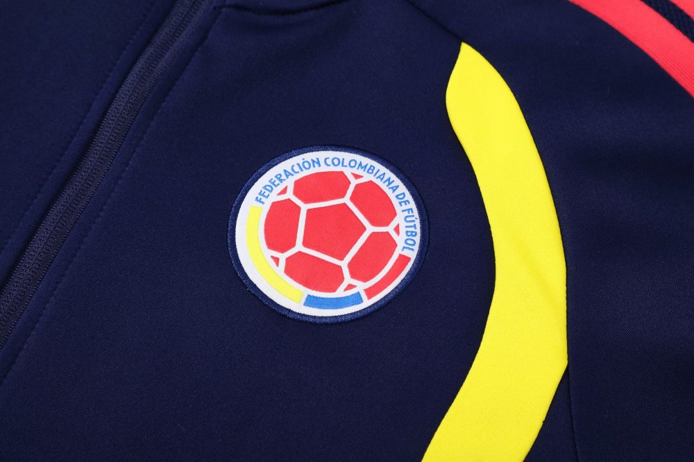 2026/2027 Colombia dark blue Full zip training set