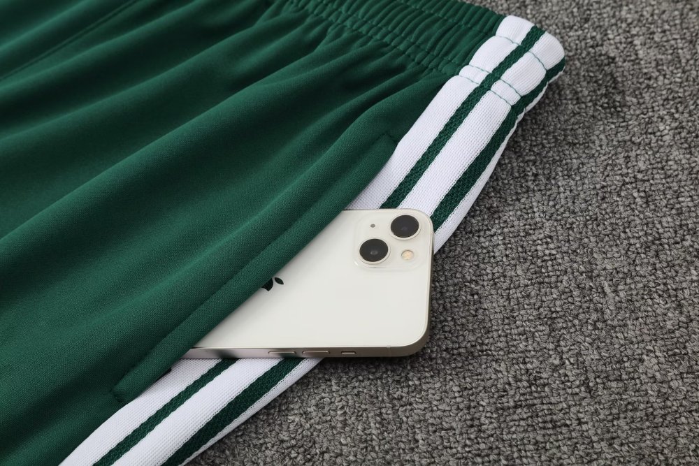 2026/2027 Algeria Green Half-zip training suit set