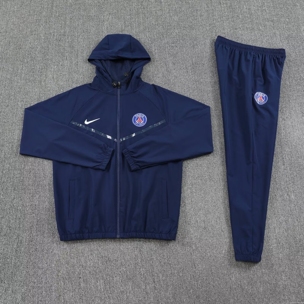 2026/2027 Paris (blue) Hoodie training suit set