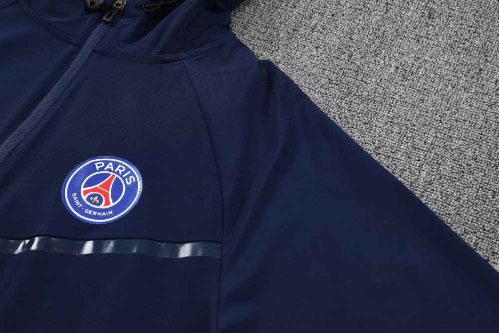 2026/2027 Paris (blue) Hoodie training suit set