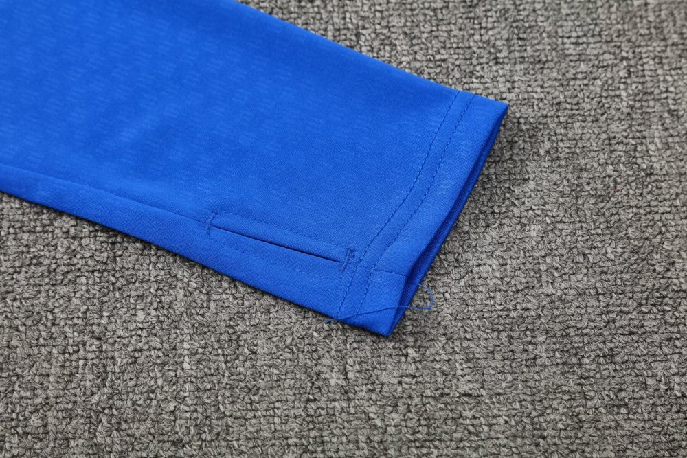 2026/2027 Colombia dark blue  Half-zip training suit set