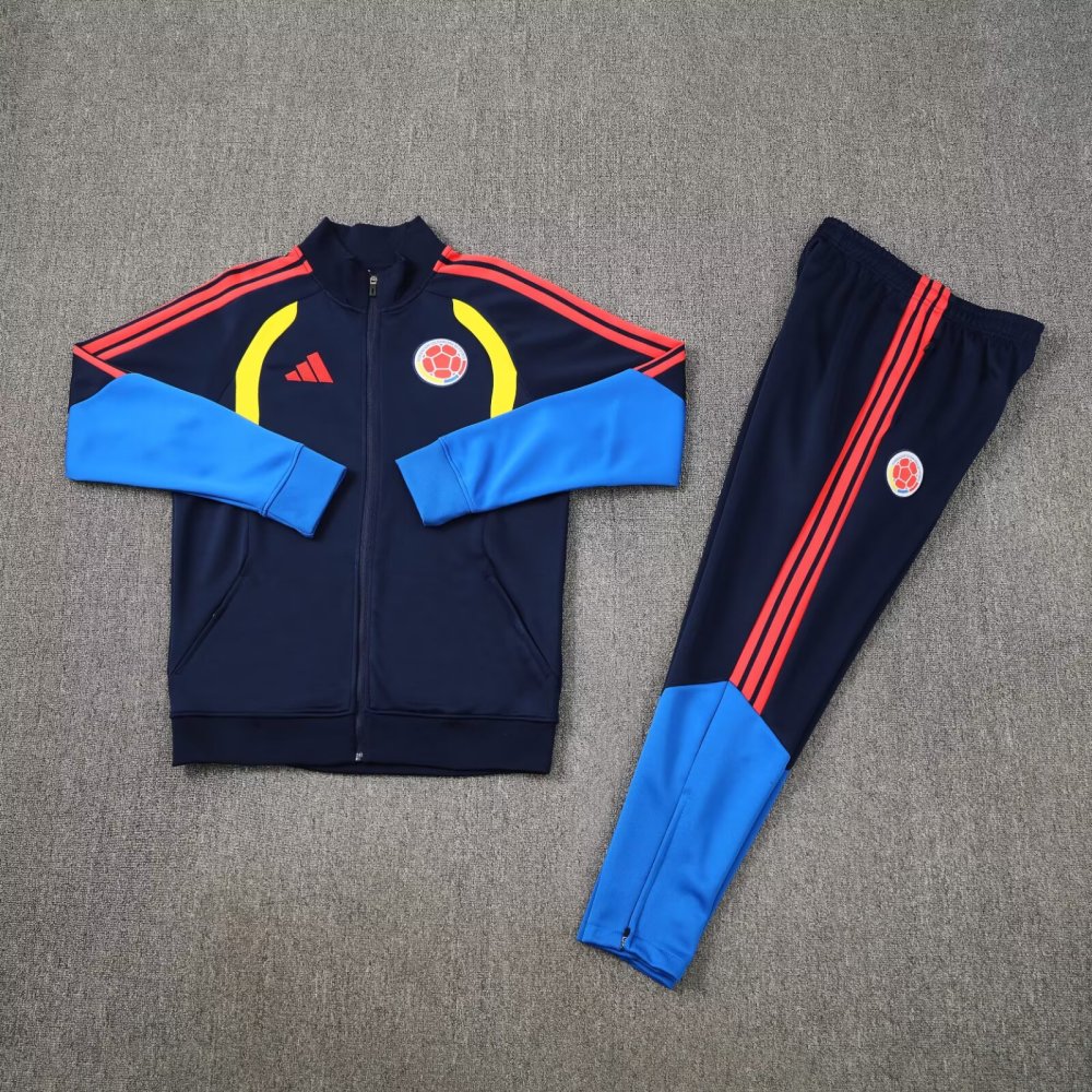 2026/2027 Colombia dark blue Full zip training set