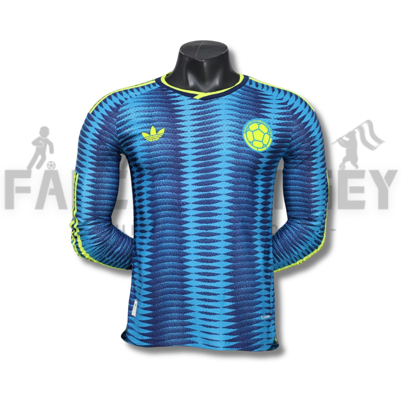 2026/2027 Colombia Away Long sleeves Football Shirt（Player Version）