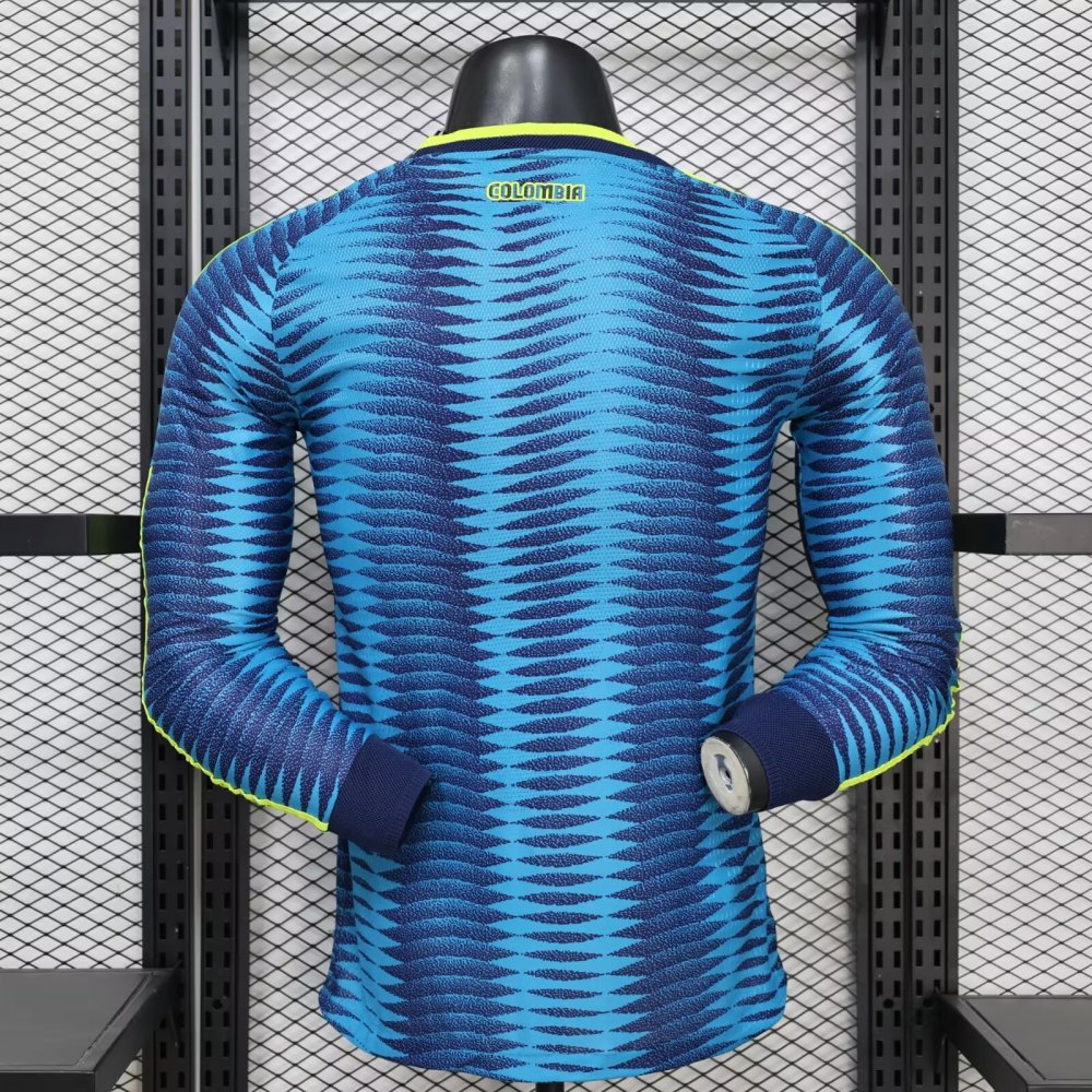 2026/2027 Colombia Away Long sleeves Football Shirt（Player Version）