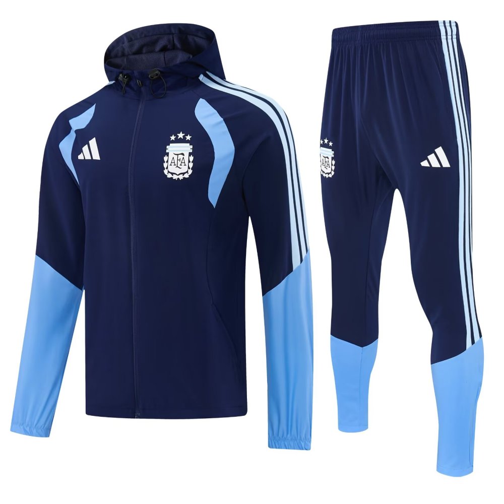 2026/2027 Argentina (Blue)  Hooded jacket training set