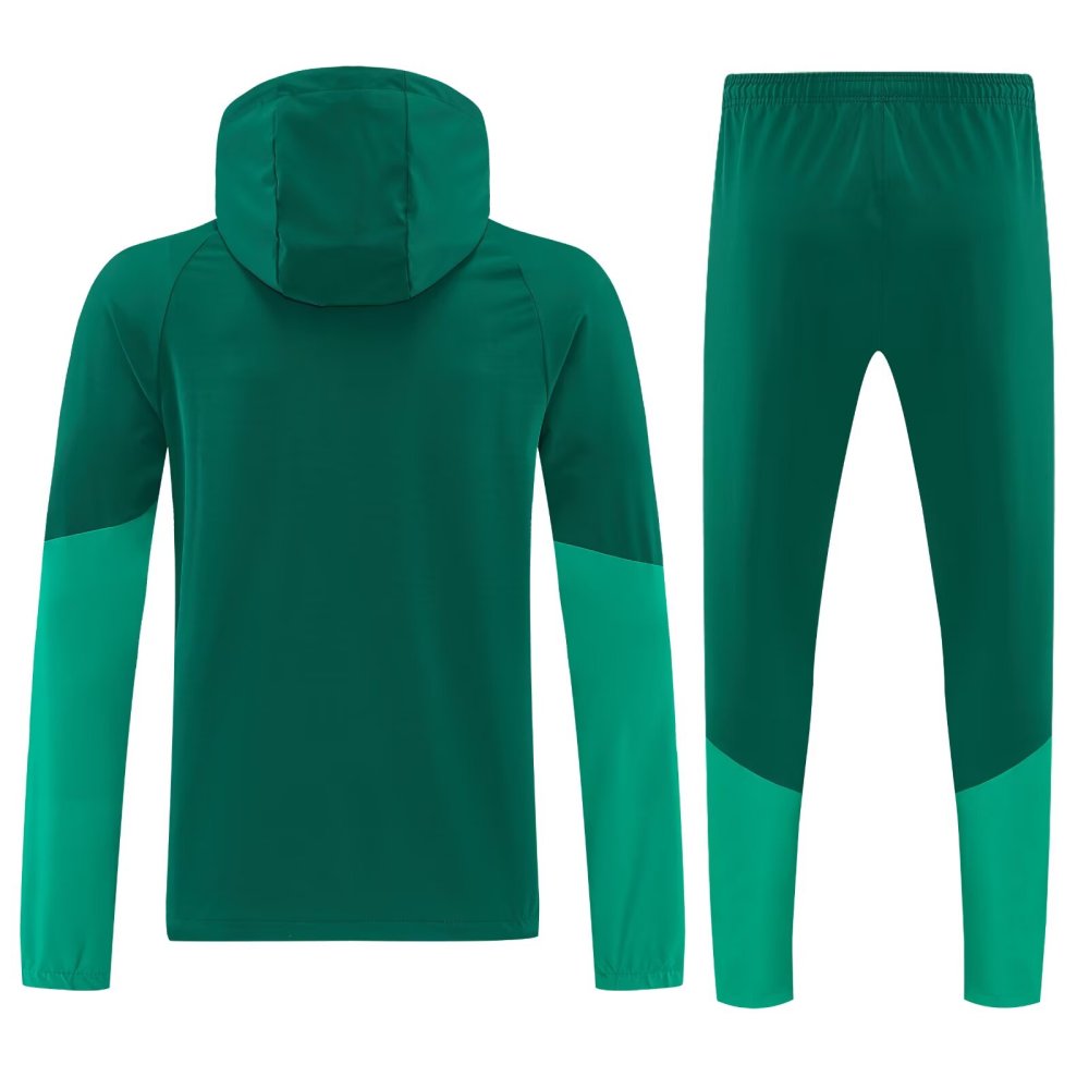 2026/2027 Algeria Green Hooded jacket training set