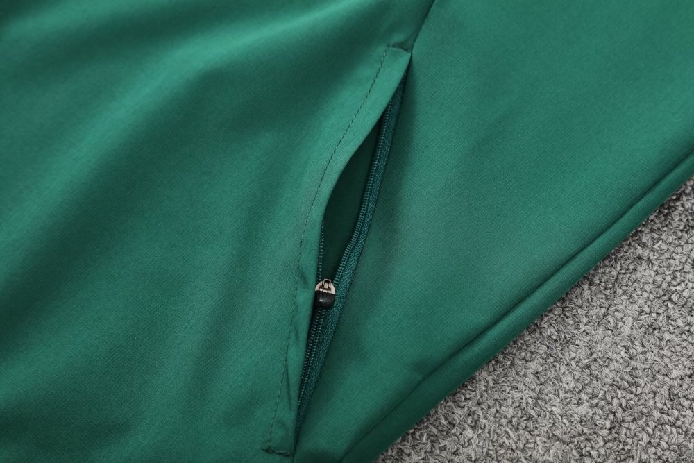 2026/2027 Algeria Green Hooded jacket training set