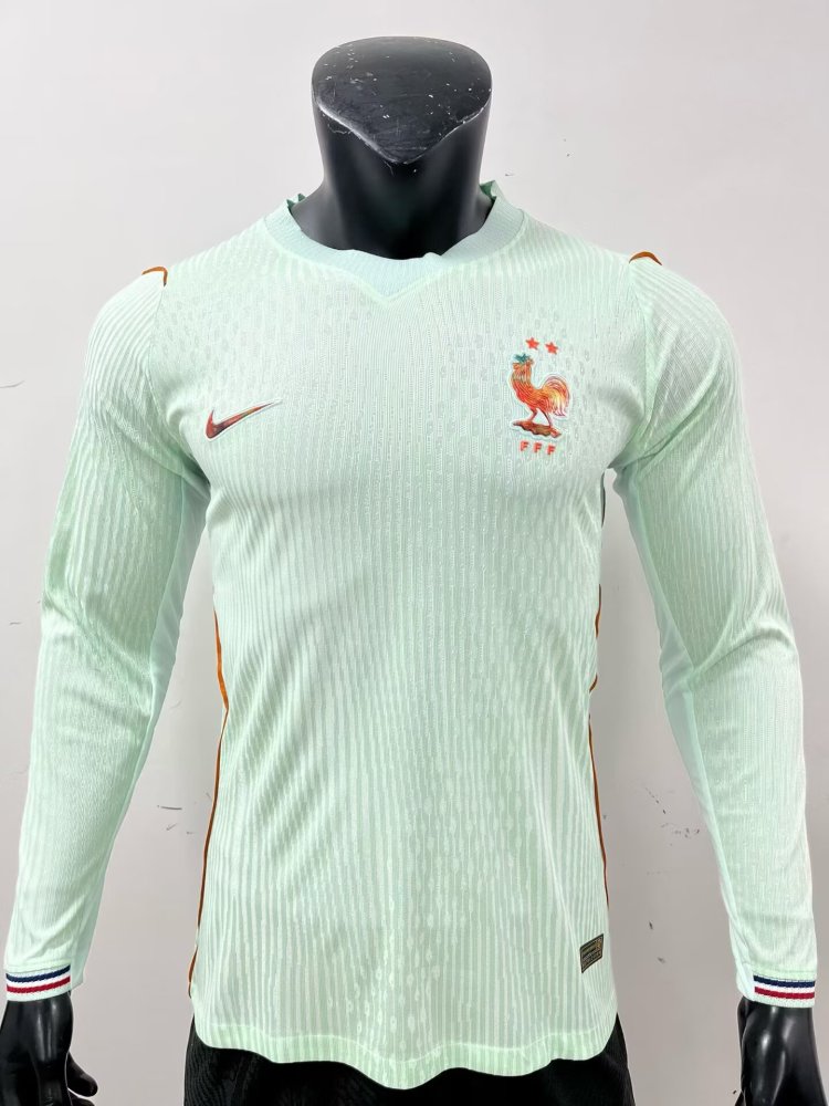 2026/2027 France Away Long sleeves Jersey (Player Version)