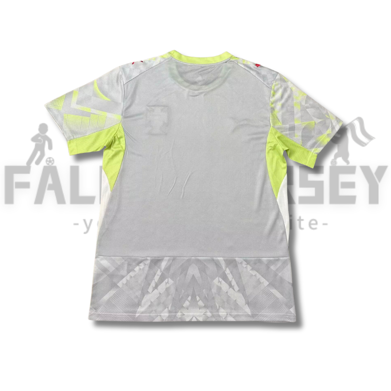 2026/2027 Portugal Gray Goalkeeper Football Shirt（Fans Version）