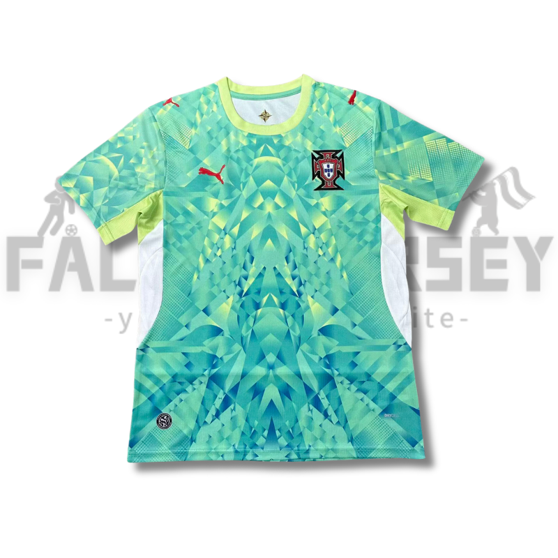 2026/2027 Portugal green Goalkeeper Football Shirt（Fans Version）