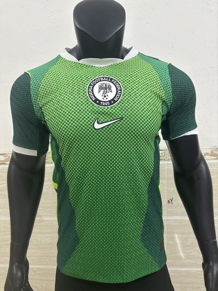 2026/2027 Nigeria Home Green Football Shirt(Player Version)