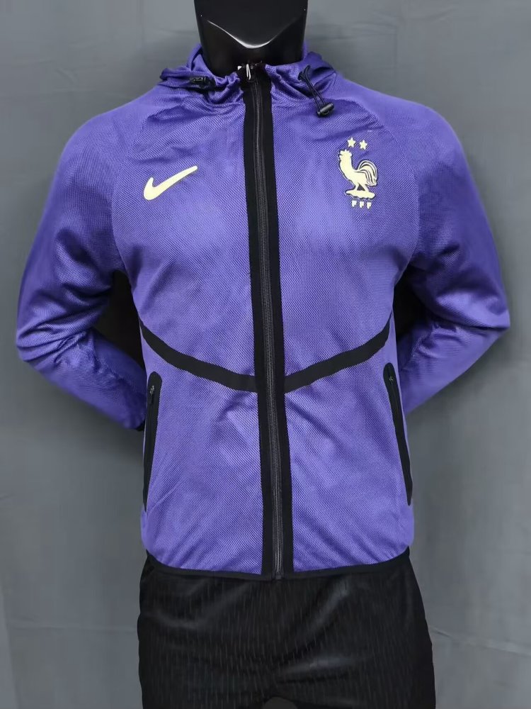 2026/2027 France world cup Purple Windbreaker