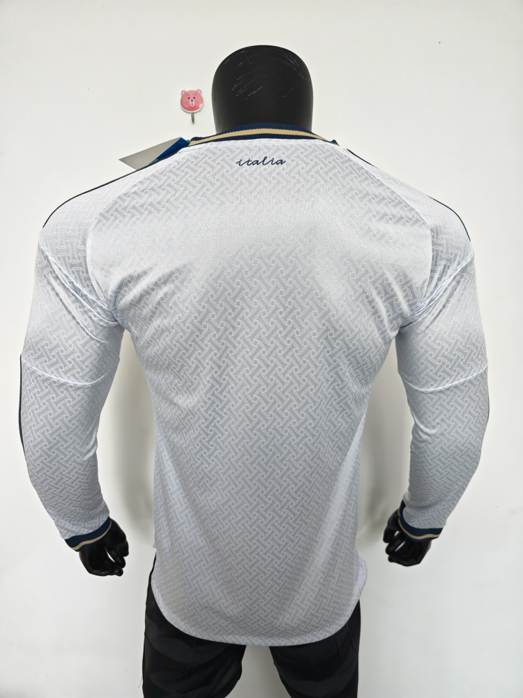 2026/2027 Italy Away Long sleeves Football Jersey（ Player Edition ）