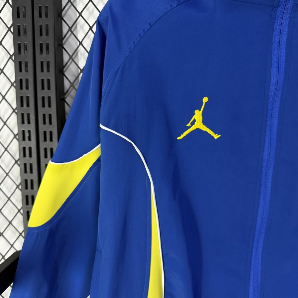 2026/2027 Brazil Blue Windbreaker