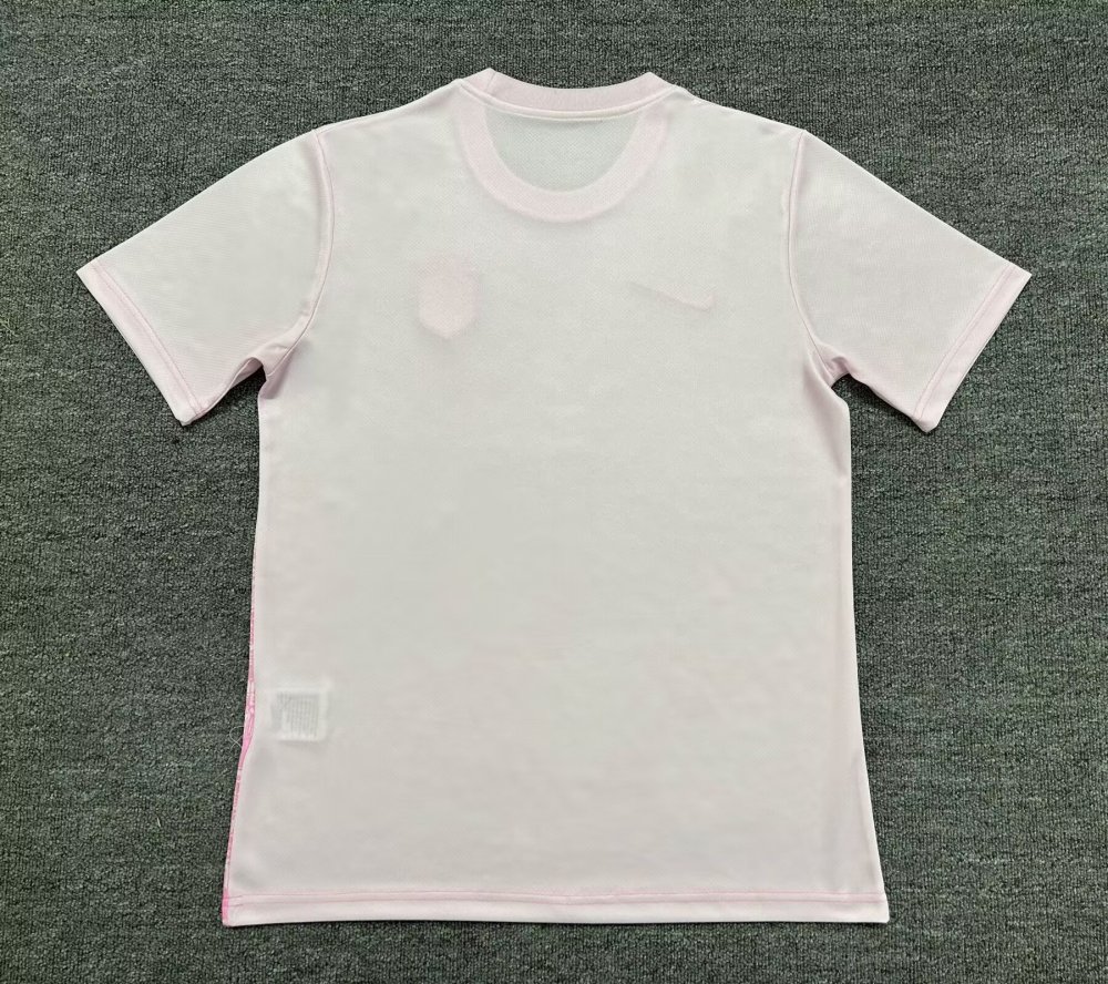 2025/2026 Brazil （Christ the Redeemer）Pink  Special Edition Football Jersey（Fans Version）