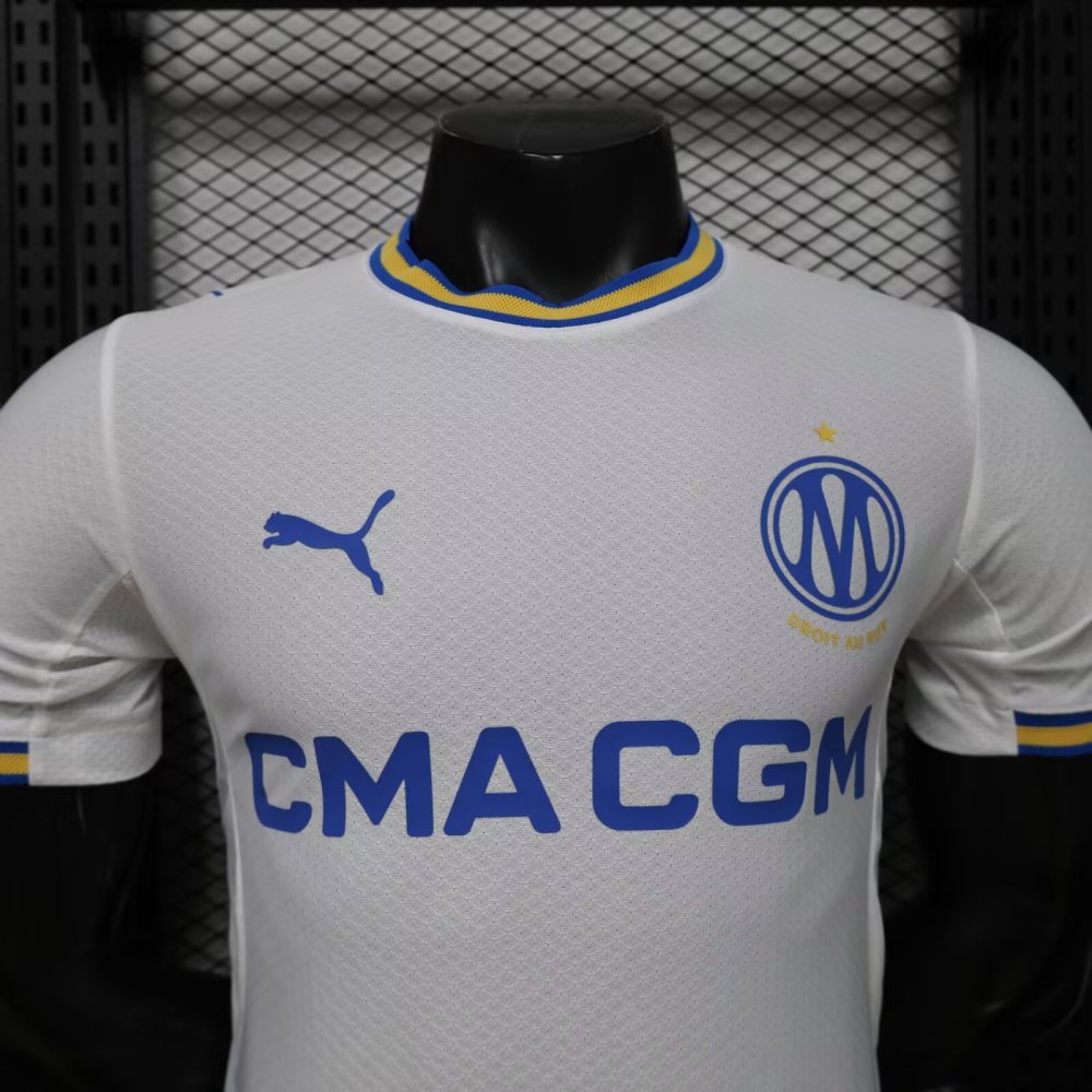 2026/2027 Olympique Marseille Home Football Shirt(Player Version )