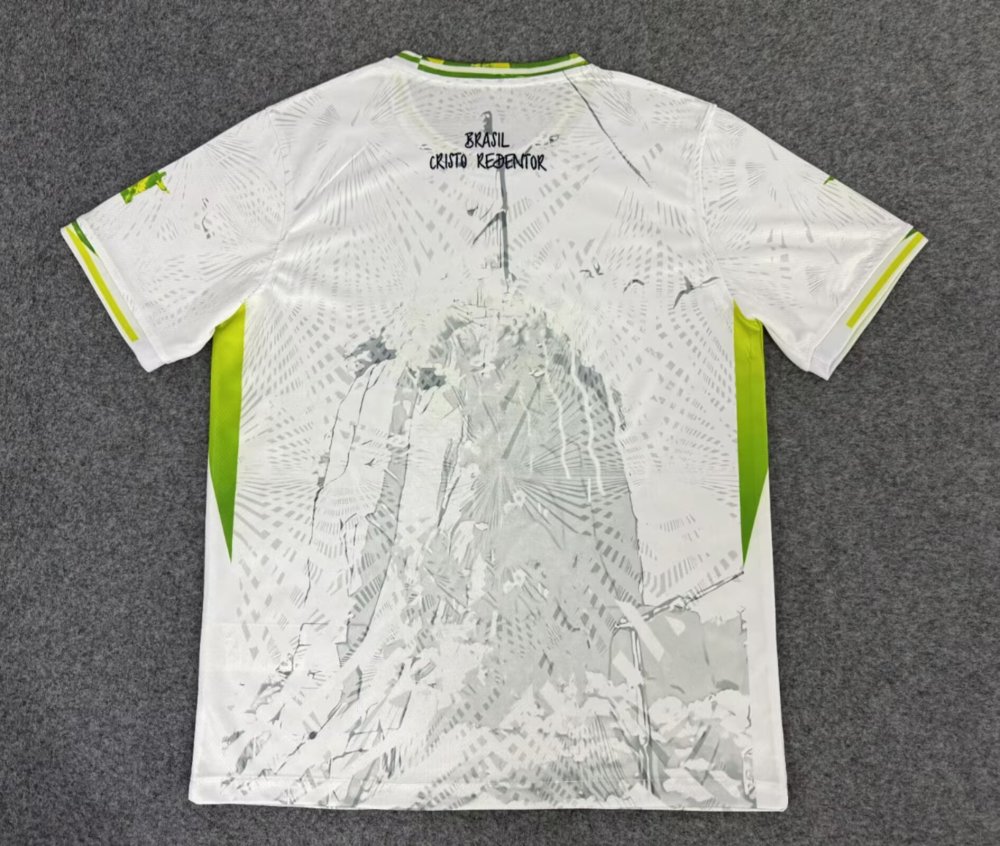 2025/2026 Brazil （Christ the Redeemer) Special Edition Football Jersey（Fans Version）