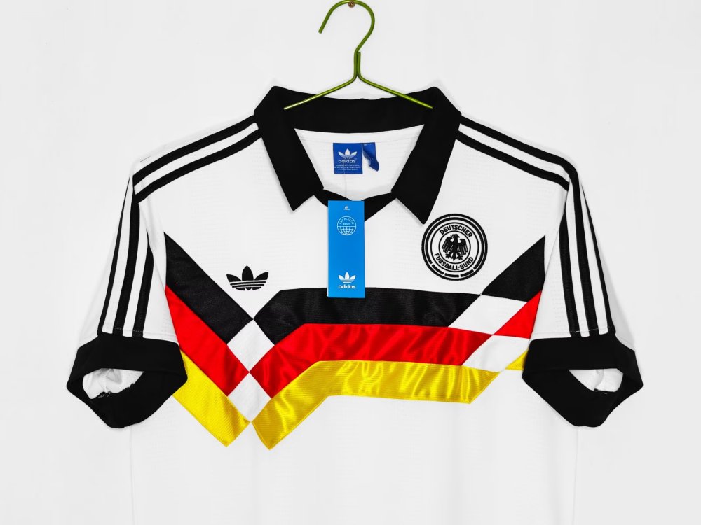 1988/1990 Germany Retro Home Football Jersey