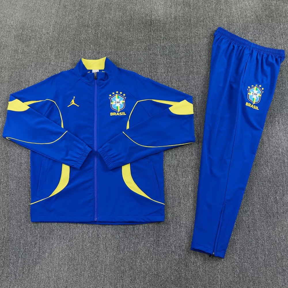 2025/2026 Brazil Blue Full zip training set