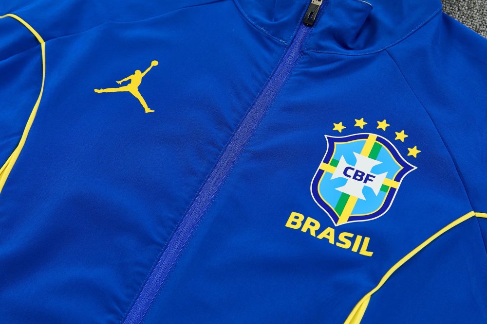 2025/2026 Brazil Blue Full zip training set