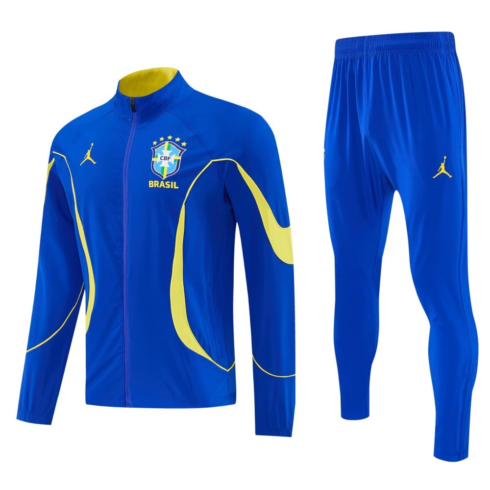 2025/2026 Brazil Blue Full zip training set