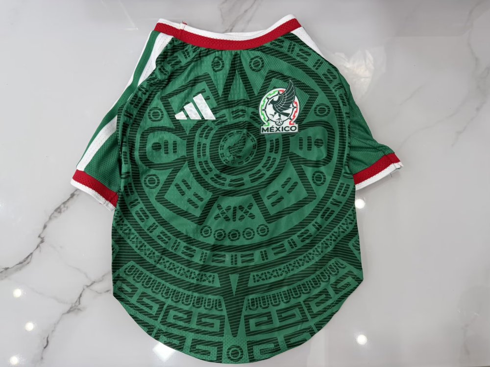 2026/2027 Mexico  (pet dog) World Cup Home Football Shirt Player Edition