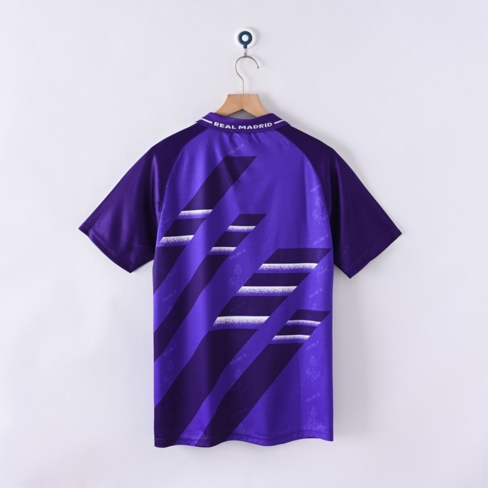 1994/1996 Real Madrid Retro Purple Away Football Shirt