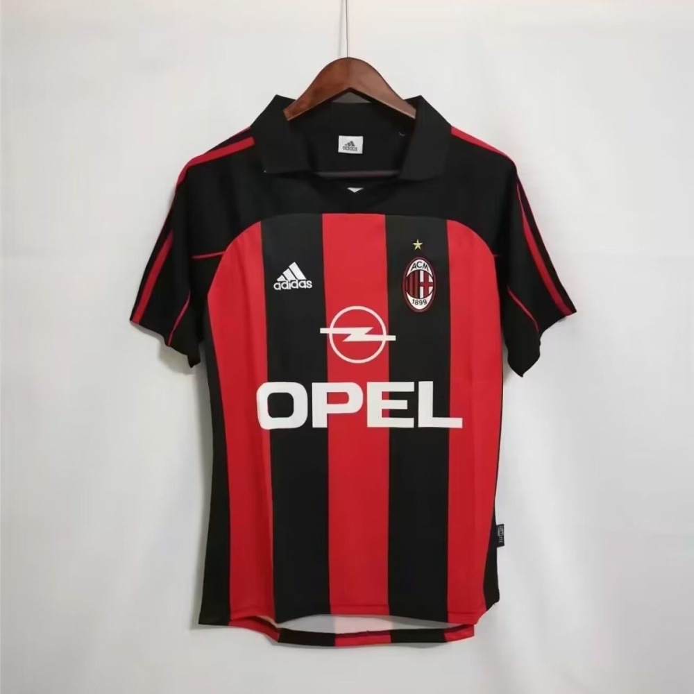 2001/2002  AC Milan Home Football Shirt  （Retro）
