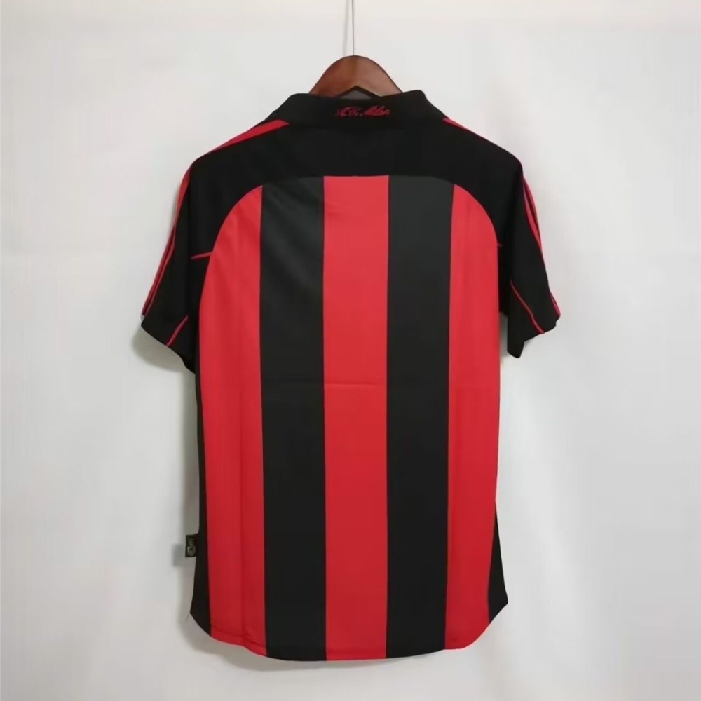 2001/2002  AC Milan Home Football Shirt  （Retro）