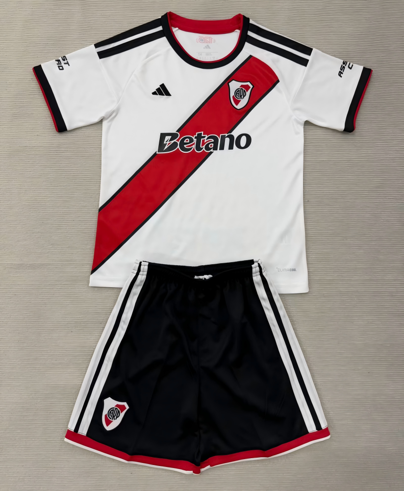 2026/2027 River Plate Home Football Shirt（For Kids）