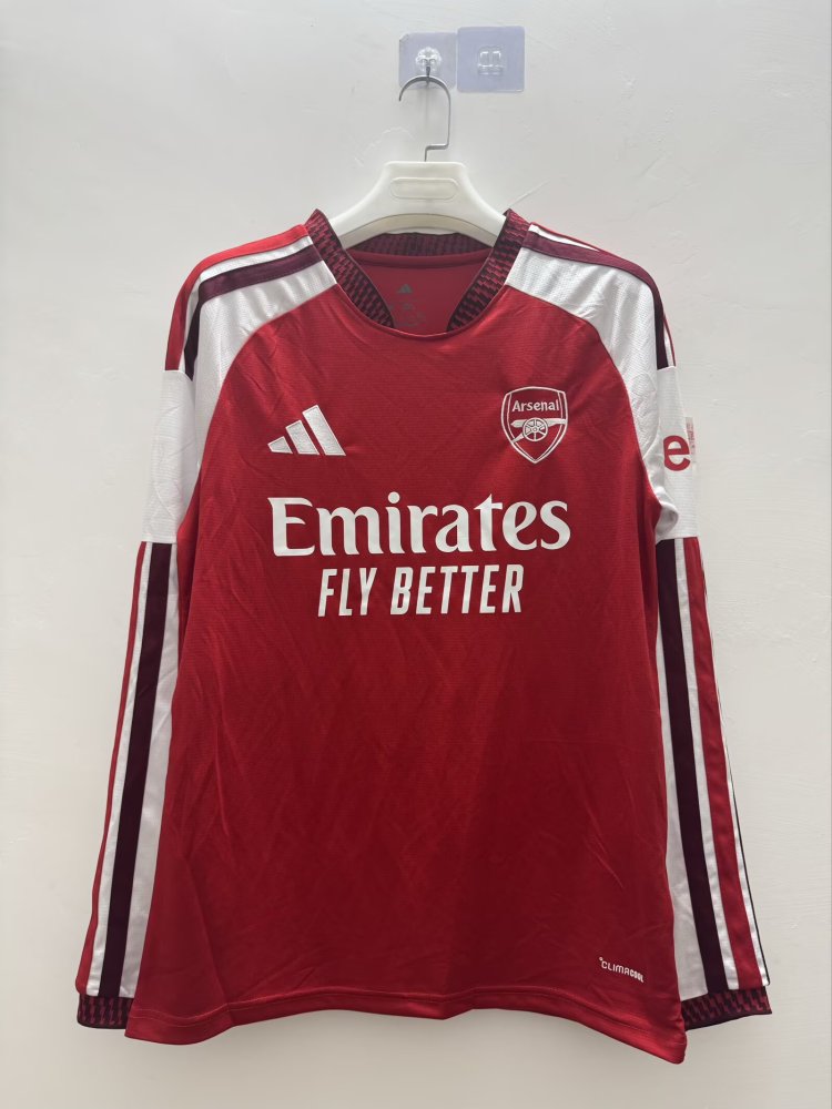 2026/2027 Arsenal Home Long sleeves Football Jersey (Fans Edition )