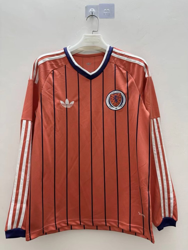 2026/2027 Scotland Away Long sleeves Football Shirt（Fans Version）