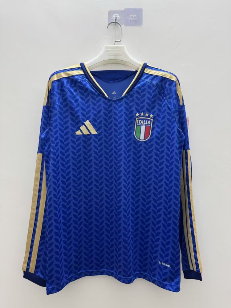 2026/2027 Italy Home Long sleeves Football Jersey（ Fans Edition ）
