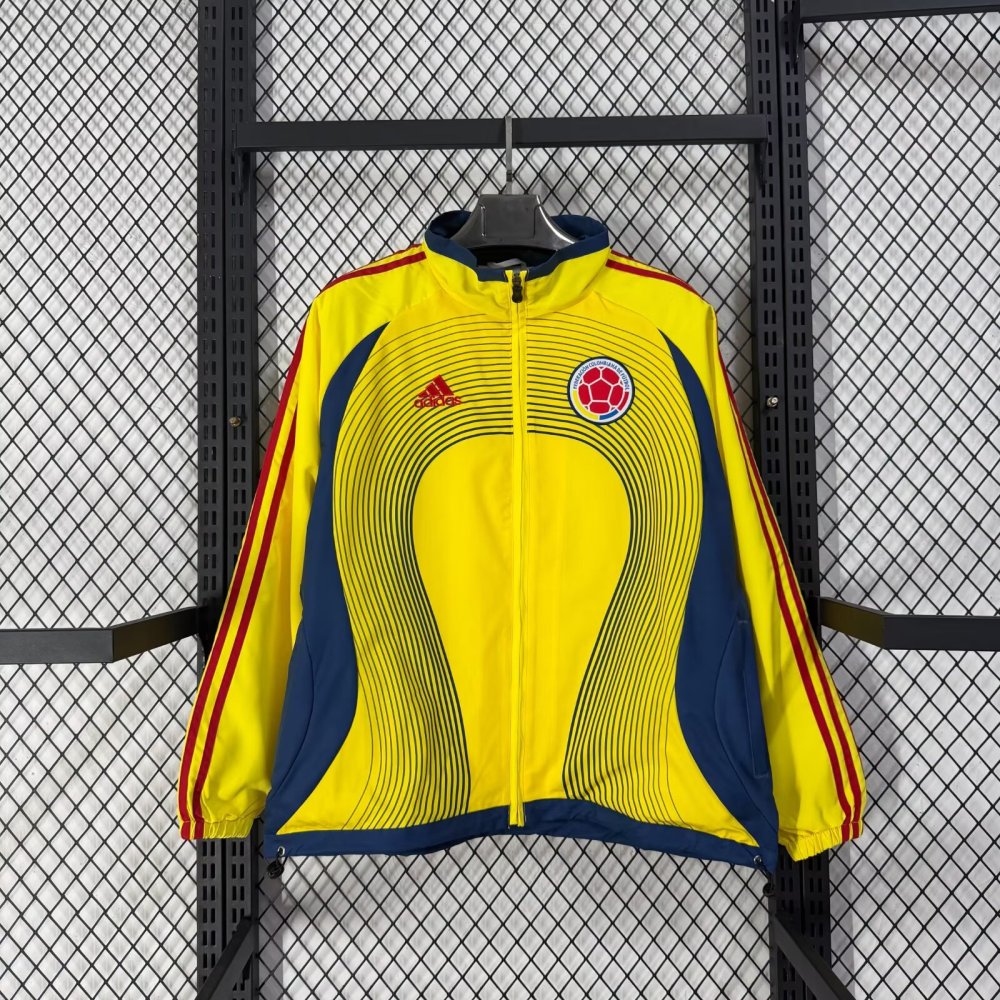 2026/2027 Colombia Yellow windbreaker