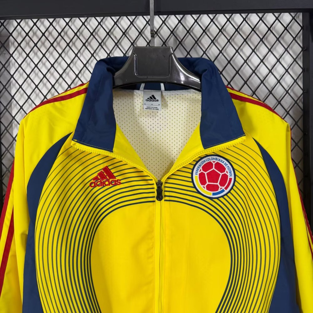 2026/2027 Colombia Yellow windbreaker