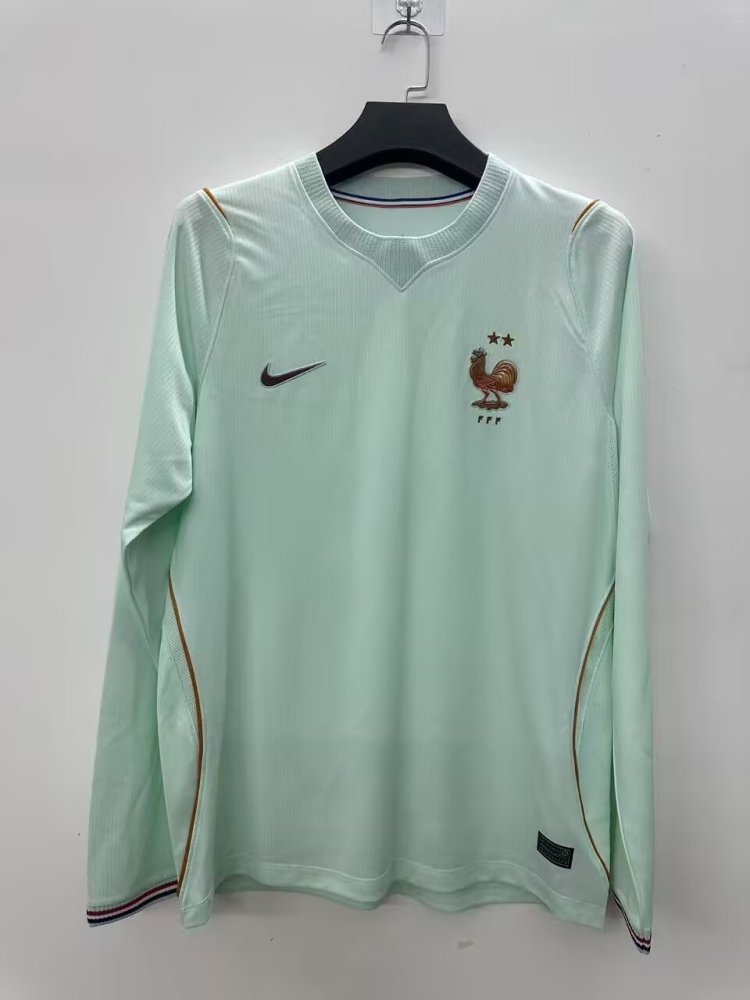 2026/2027 France Away Long sleeves Jersey (Fans Version)