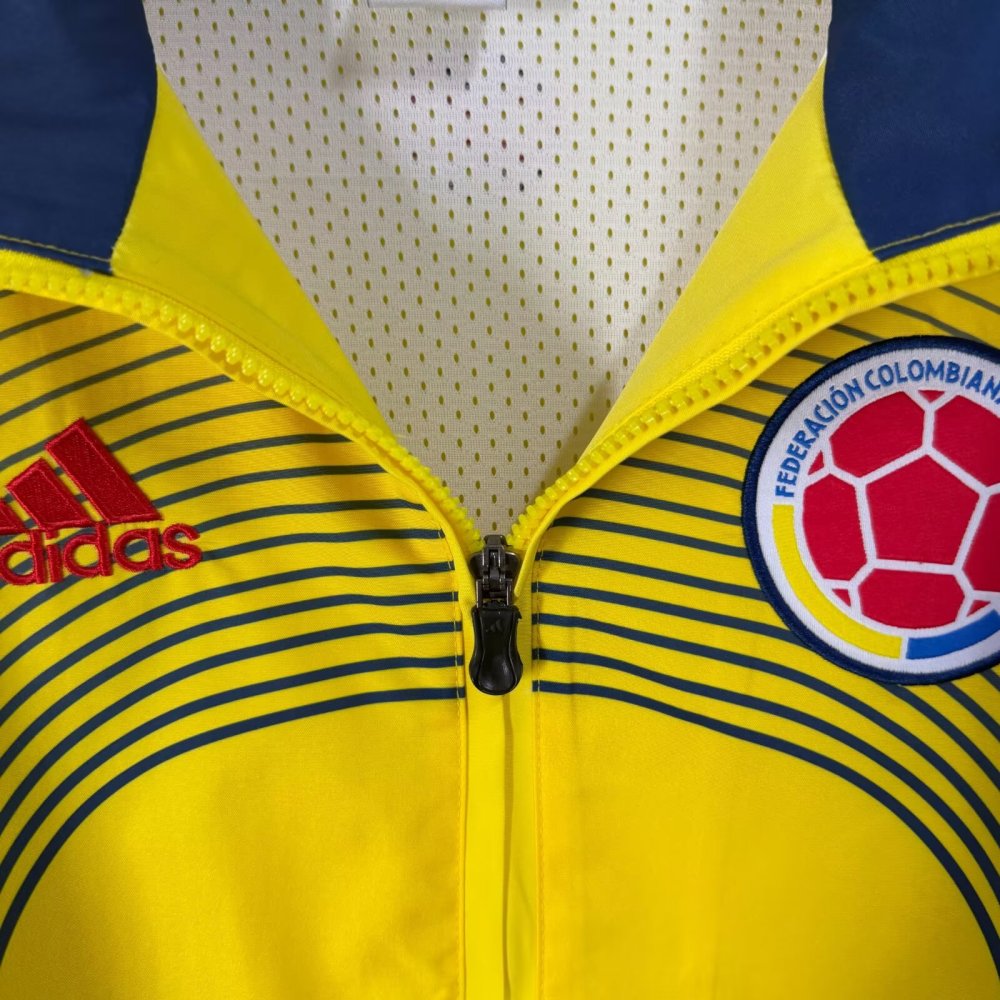 2026/2027 Colombia Yellow windbreaker