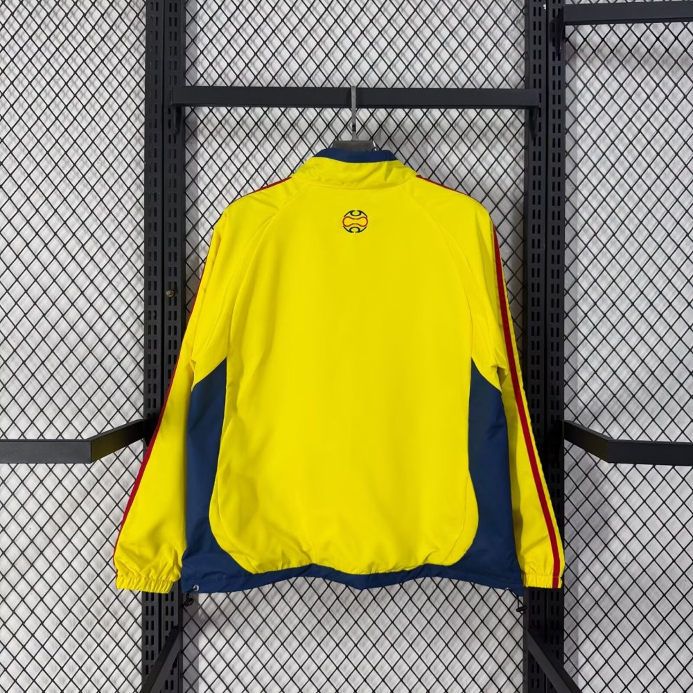 2026/2027 Colombia Yellow windbreaker