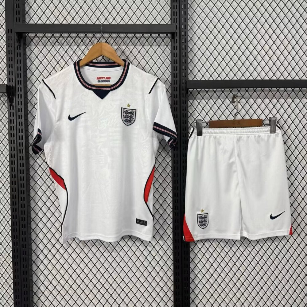 2026/2027 England Home Football Jersey Set (adult)