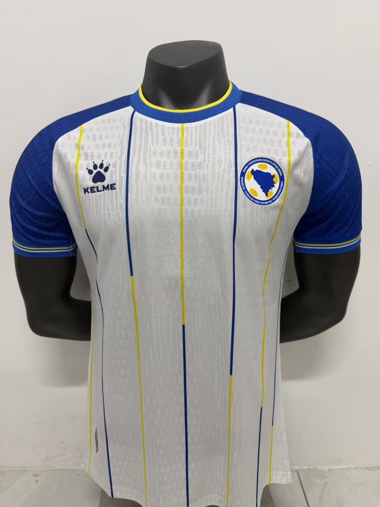 2026/2027 Bosnia and Herzegovina Away Football Jersey （Player Edition ）