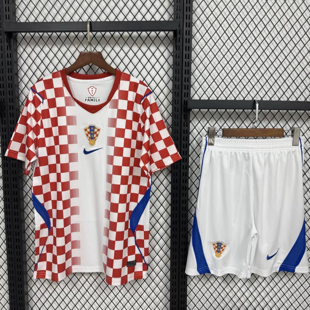 2026/2027 Croatia Home  Football Jersey Set (adult)