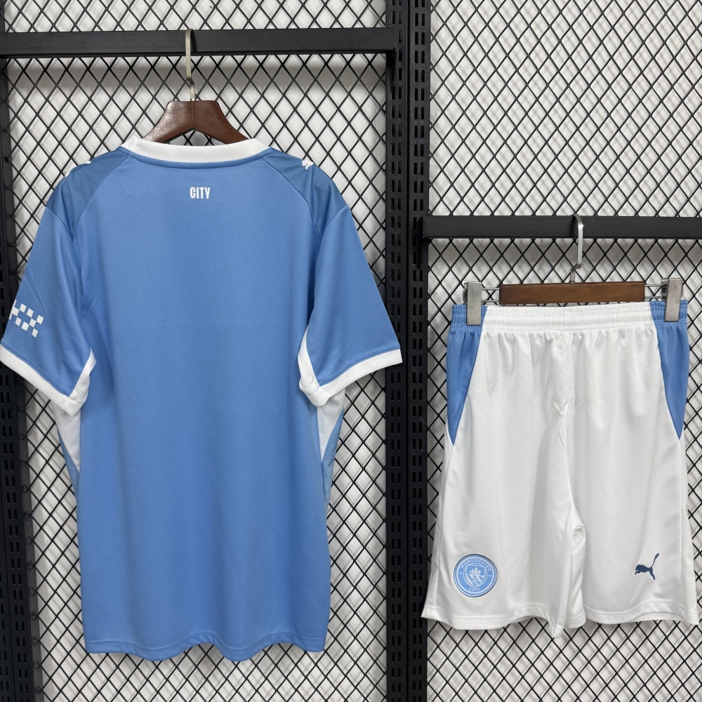 2026/2027 Manchester City Home Football Jersey Set (adult)