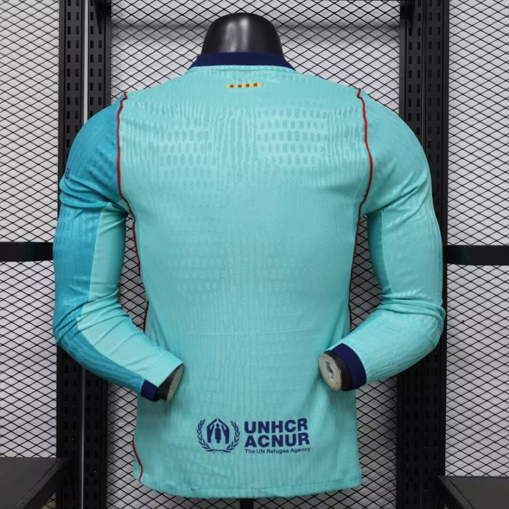 2026/2027 Barcelona 2nd Away Long sleeves  Football Jersey（ Player Edition ）