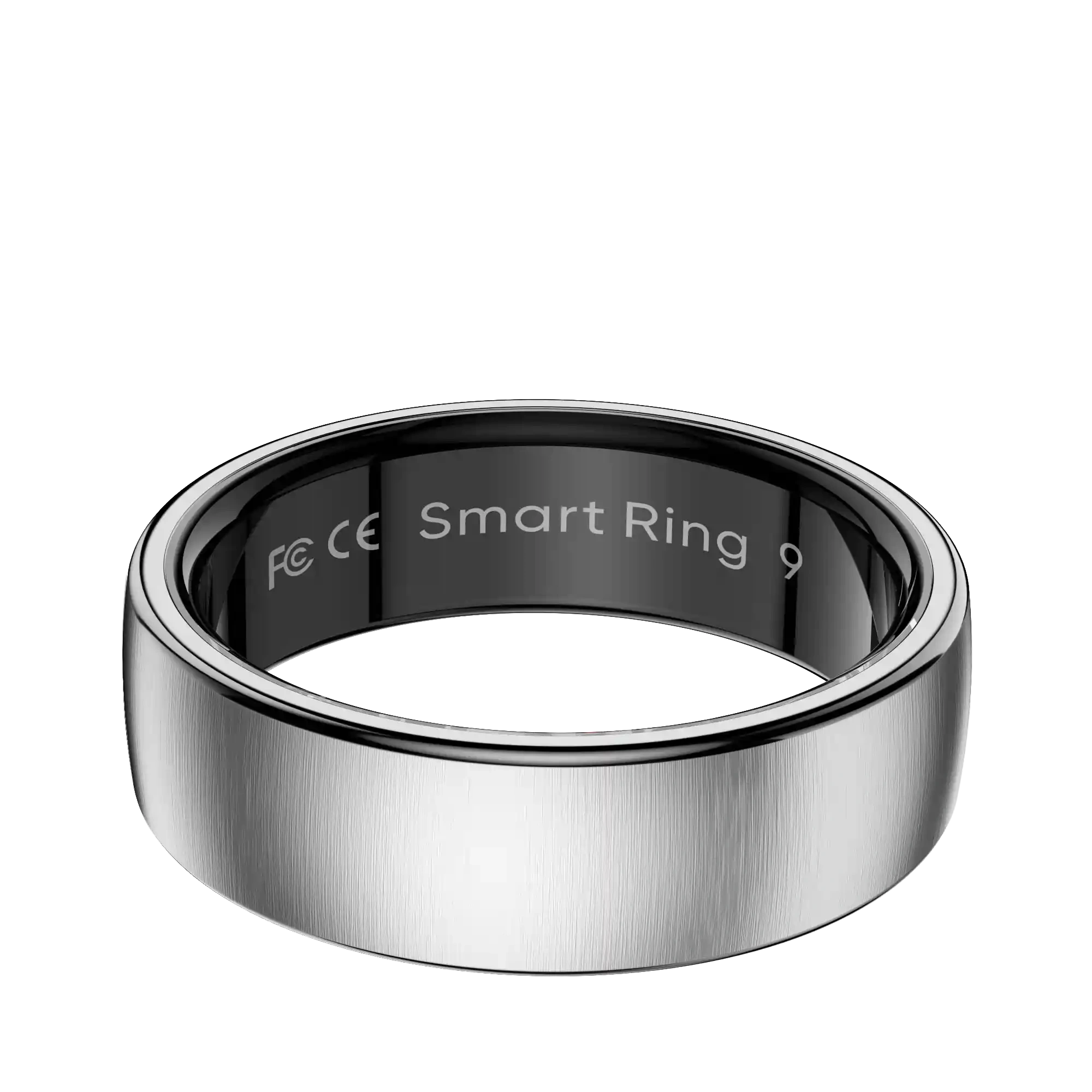 Mayissi Smart Ring with Sleep Monitoring-No Subscription-15-Days-Battery-Standby-time-Activity/Health Management/Women's Health Tracking--Waterproof-iOS & Android- Silver