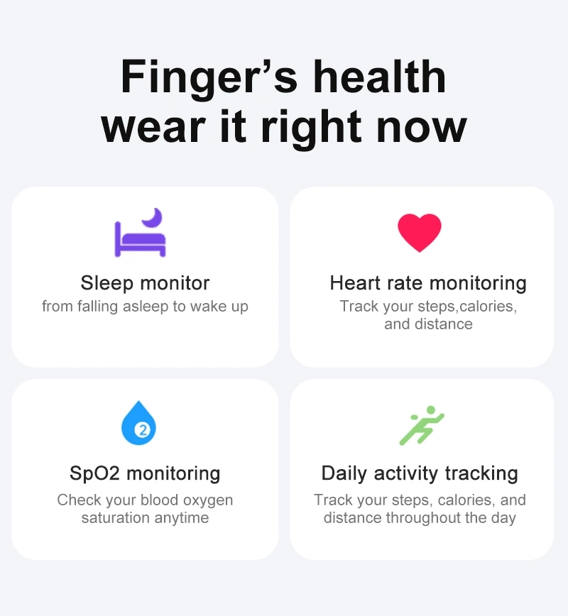 Mayissi Smart Ring with Sleep Monitoring-No Subscription-15-Days-Battery-Standby-time-Activity-Health Management--Waterproof-iOS & Android- RoseGold