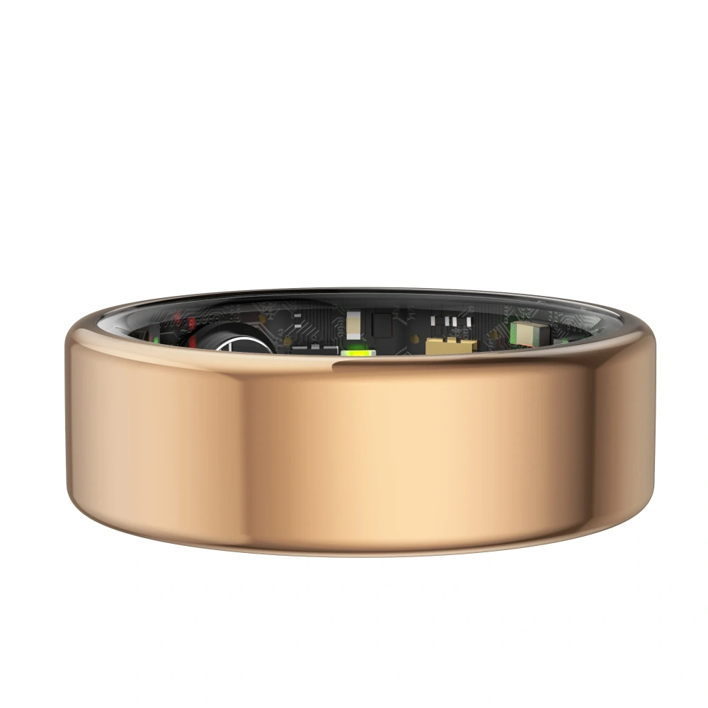 Mayissi Smart Ring with Sleep Monitoring-No Subscription-15-Days-Battery-Standby-time-Activity-Health Management--Waterproof-iOS & Android- RoseGold