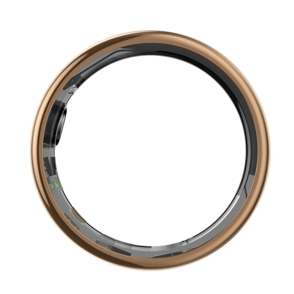 Mayissi Smart Ring with Sleep Monitoring-No Subscription-15-Days-Battery-Standby-time-Activity-Health Management--Waterproof-iOS & Android- RoseGold