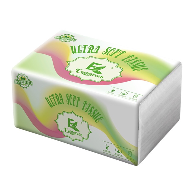 Facial Tissue-Plastic Bag
