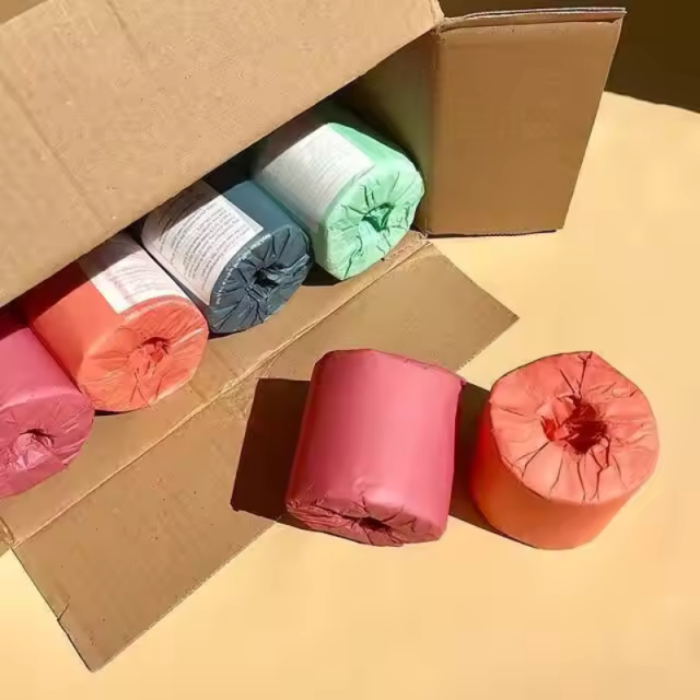 Toilet Tissue Roll-White
