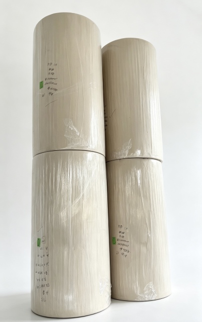 2850mm Eco Natural Bamboo Pulp Tissue Base Paper Raw Material with Original Khaki Tone, High Bulkiness and Soft Touch, Ideal Raw Material for Green Eco Tissue Brands to Upgrade Product Competitiveness in Global Markets